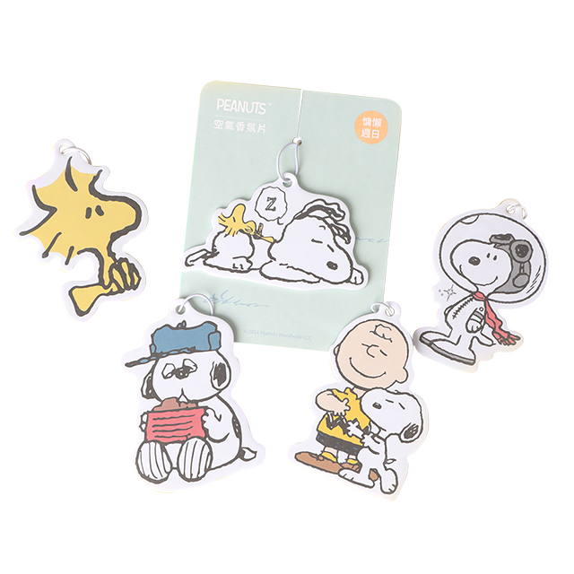 Peanuts史努比造型吊掛式空氣香氛片
