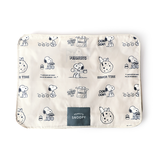Peanuts史努比可折旅行收納包 L Size 點心時刻