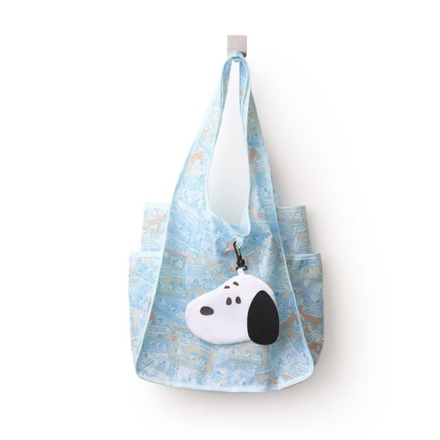 Peanuts史努比肩背型環保折疊購物袋