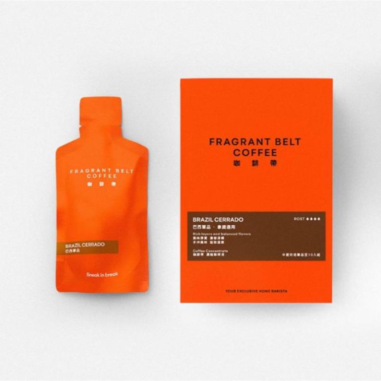【咖馡帶Fragrantbelt】巴西單品(30ml X10包/盒)