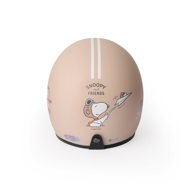 Peanuts史努比3/4半罩安全帽