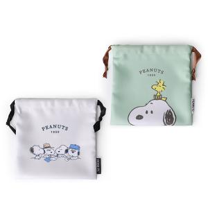 Peanuts史努比隨身收納束口袋