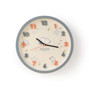 Peanuts史努比立體數字靜音時鐘