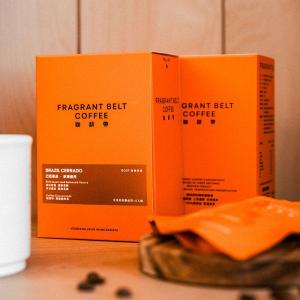 【咖馡帶Fragrantbelt】2件組-巴西單品x1/耶加雪菲x1(共20包)
