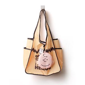 Peanuts史努比肩背型環保折疊購物袋