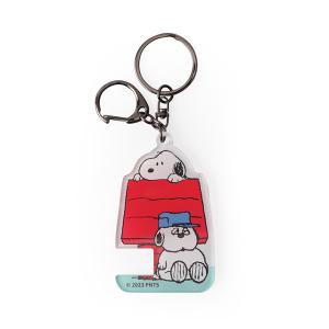 Peanuts史努比手機站起來 多功能鑰匙圈