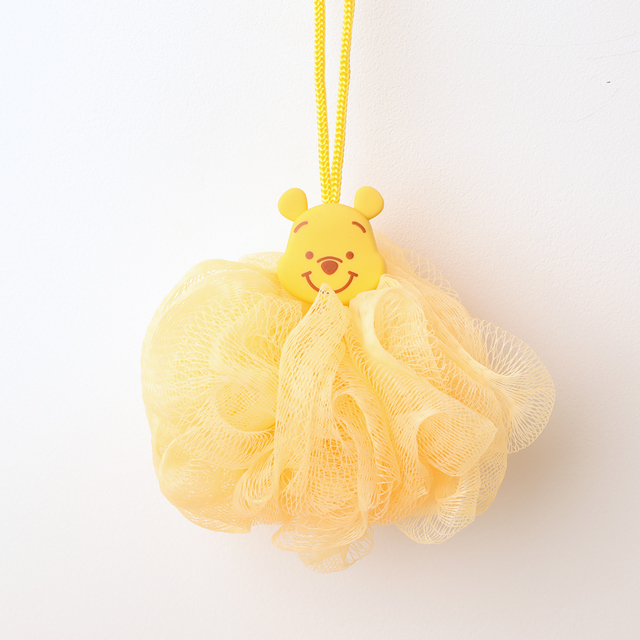 迪士尼沐浴球 起泡網洗澡沐浴巾