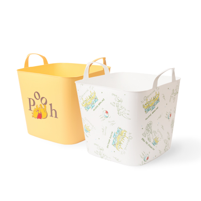 迪士尼塑膠收納籃