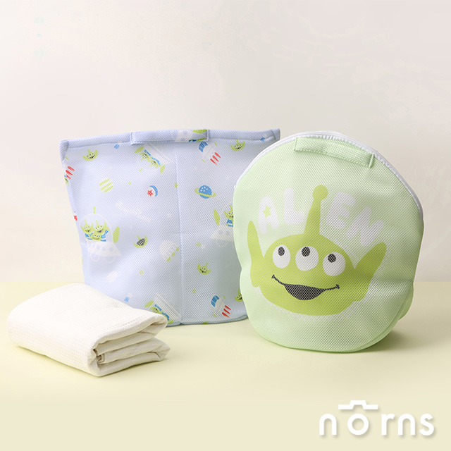 迪士尼三眼怪手提分隔式洗衣袋