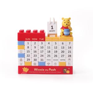 迪士尼小熊維尼DIY公仔積木萬年曆