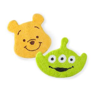 迪士尼大臉造型吸水防滑植絨腳踏墊 可機洗