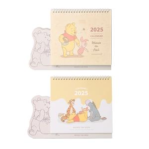 迪士尼小熊維尼2025年卡通手帳日誌行事曆桌曆