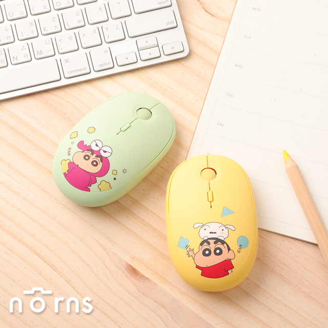 蠟筆小新無線滑鼠 2.4Ghz無線連線 三段DPI滑鼠