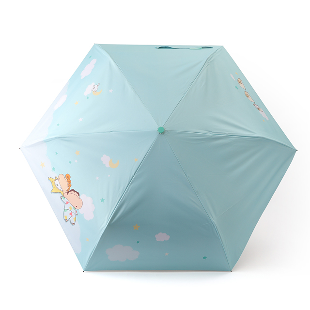 蠟筆小新抗UV輕量自動傘