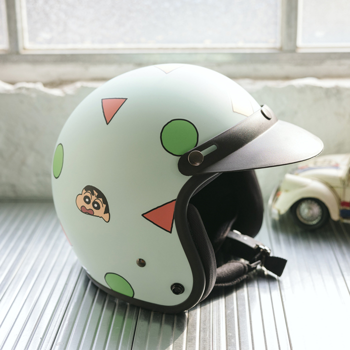 蠟筆小新3/4半罩安全帽