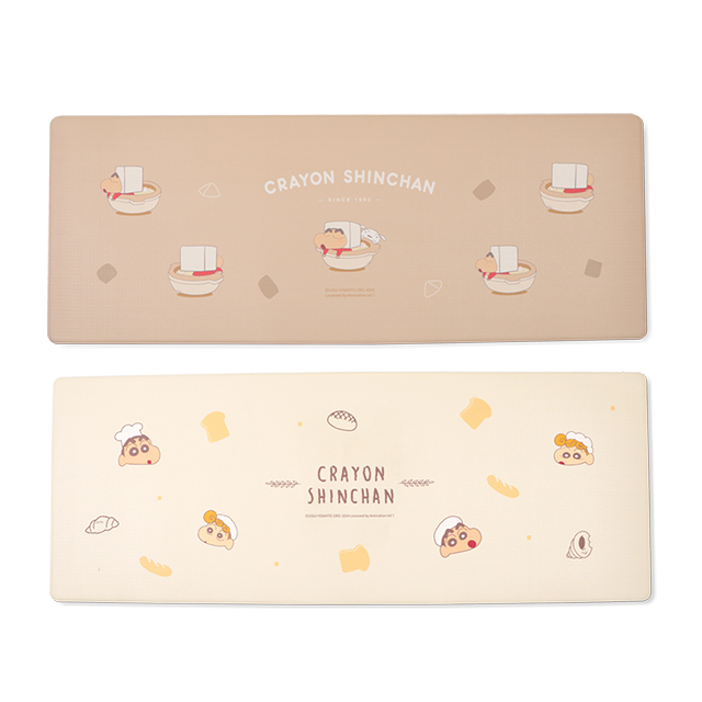 蠟筆小新PVC廚房腳踏地墊