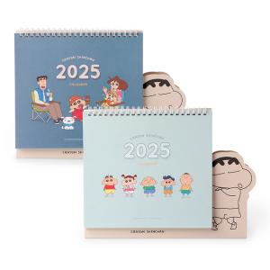 蠟筆小新2025年卡通手帳日誌行事曆桌曆