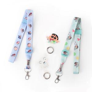 蠟筆小新手機夾片可側背手機掛繩組