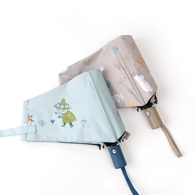 Moomin嚕嚕米抗UV輕量自動傘