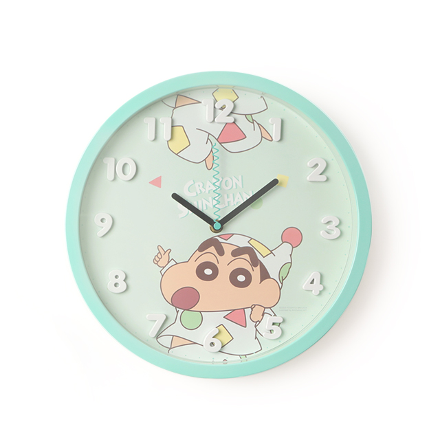 蠟筆小新立體數字靜音時鐘