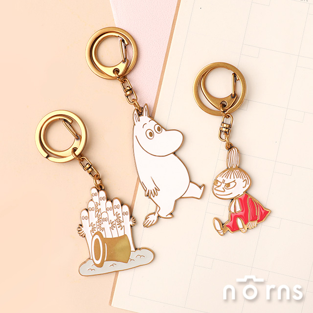 Moomin嚕嚕米吊飾金屬鑰匙圈