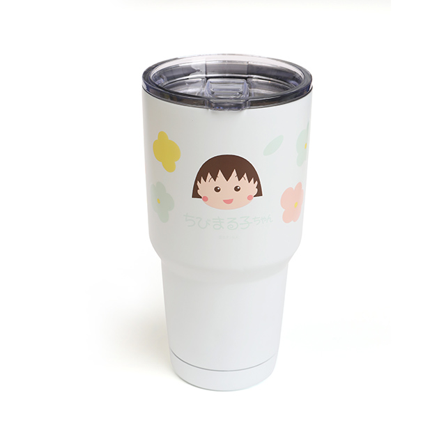 櫻桃小丸子不鏽鋼冰霸杯 304不鏽鋼 雙層真空飲料杯