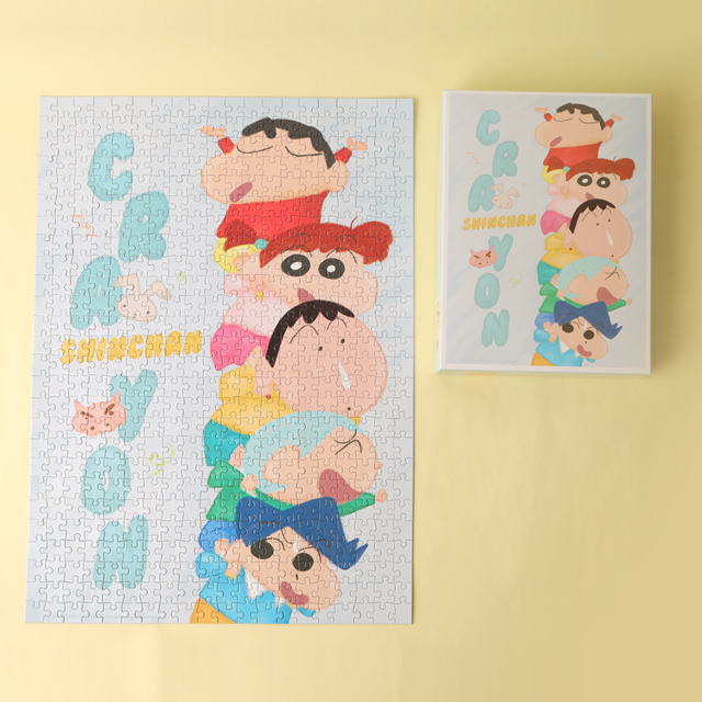 蠟筆小新520片拼圖 插畫系列