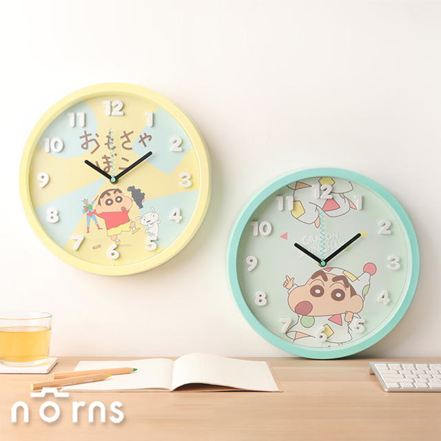蠟筆小新立體數字靜音時鐘