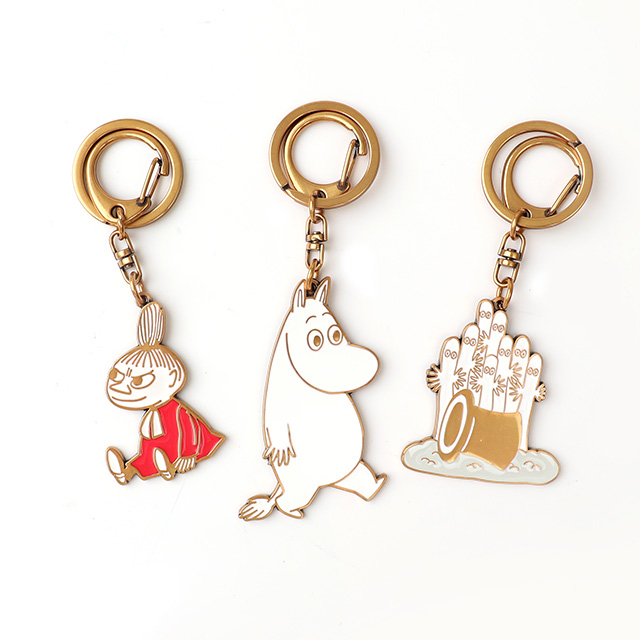 Moomin嚕嚕米吊飾金屬鑰匙圈