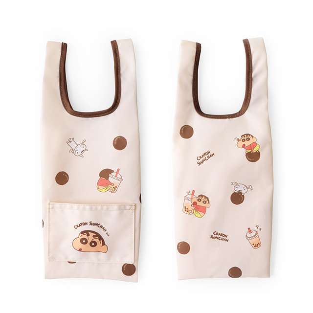 蠟筆小新雙耳防水折疊飲料袋