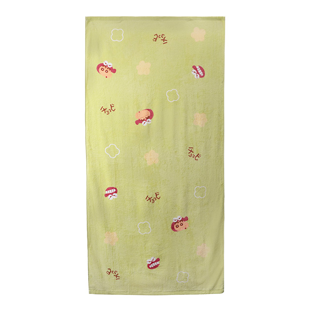 蠟筆小新100%純棉浴巾巧克比70x140cm