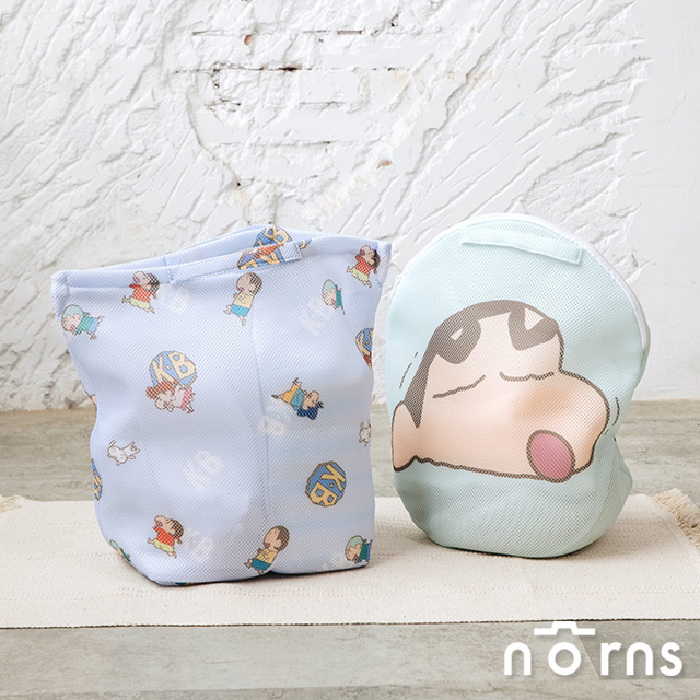 蠟筆小新手提分隔式洗衣袋