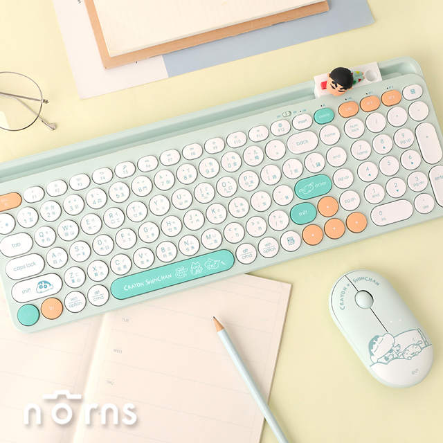 蠟筆小新三模無線藍牙鍵盤