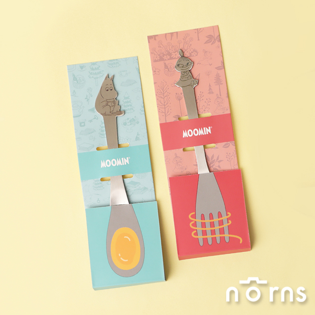 Moomin嚕嚕米304不鏽鋼叉匙立體造型餐具
