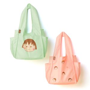 櫻桃小丸子肩背型環保折疊購物袋