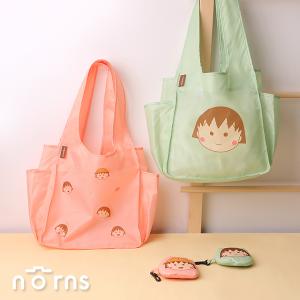 櫻桃小丸子肩背型環保折疊購物袋