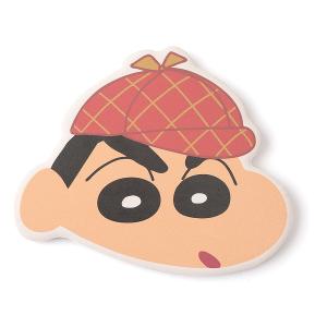 蠟筆小新陶瓷吸水造型杯墊 偵探系列