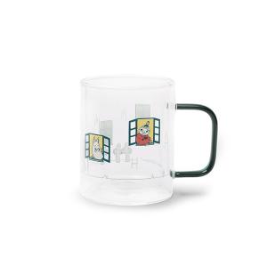 Moomin嚕嚕米耐熱雙層玻璃杯