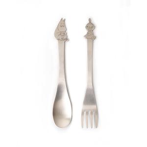 Moomin嚕嚕米304不鏽鋼叉匙立體造型餐具