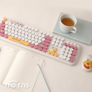 迪士尼小熊維尼無線鍵盤滑鼠組