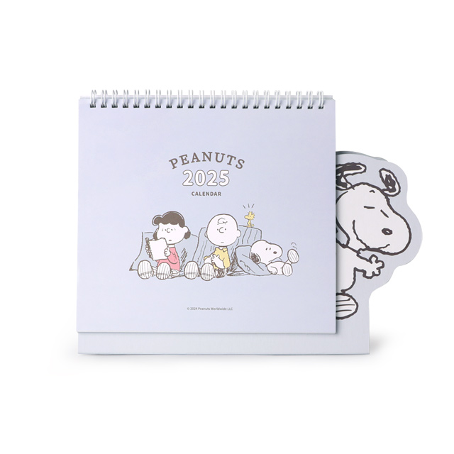 Peanuts史努比2025年卡通手帳日誌行事曆桌曆