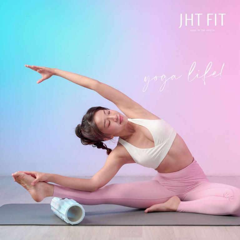 JHT 按摩瑜珈滾輪 K-618(4色)