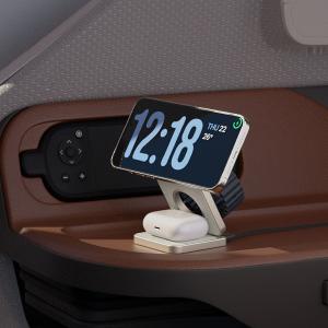 ADAM 亞果元素 Mag 3 Pro Qi2 15W磁吸三用無線充電座