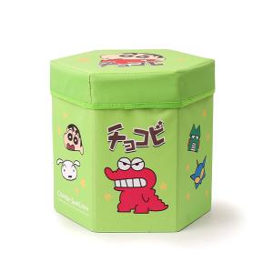蠟筆小新摺疊收納箱收納椅-鱷魚餅乾