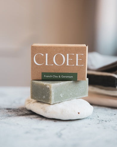CLOEE 2in1潔顏沐浴好好皂 法國礦泥&天竺葵