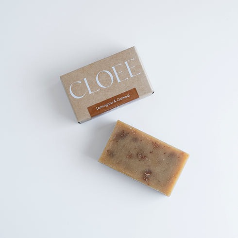 CLOEE 2in1潔顏沐浴好好皂 檸檬草&燕麥