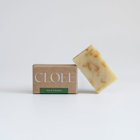 CLOEE 2in1潔顏沐浴好好皂 蘆薈＆金盞花