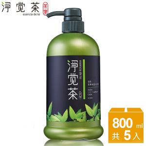 淨覺茶 茶籽碗盤蔬果洗潔液800ml*5