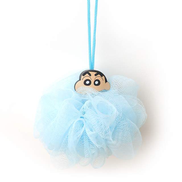 蠟筆小新沐浴球 起泡網洗澡沐浴巾