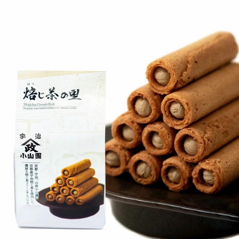 山政小山園 焙茶奶油捲